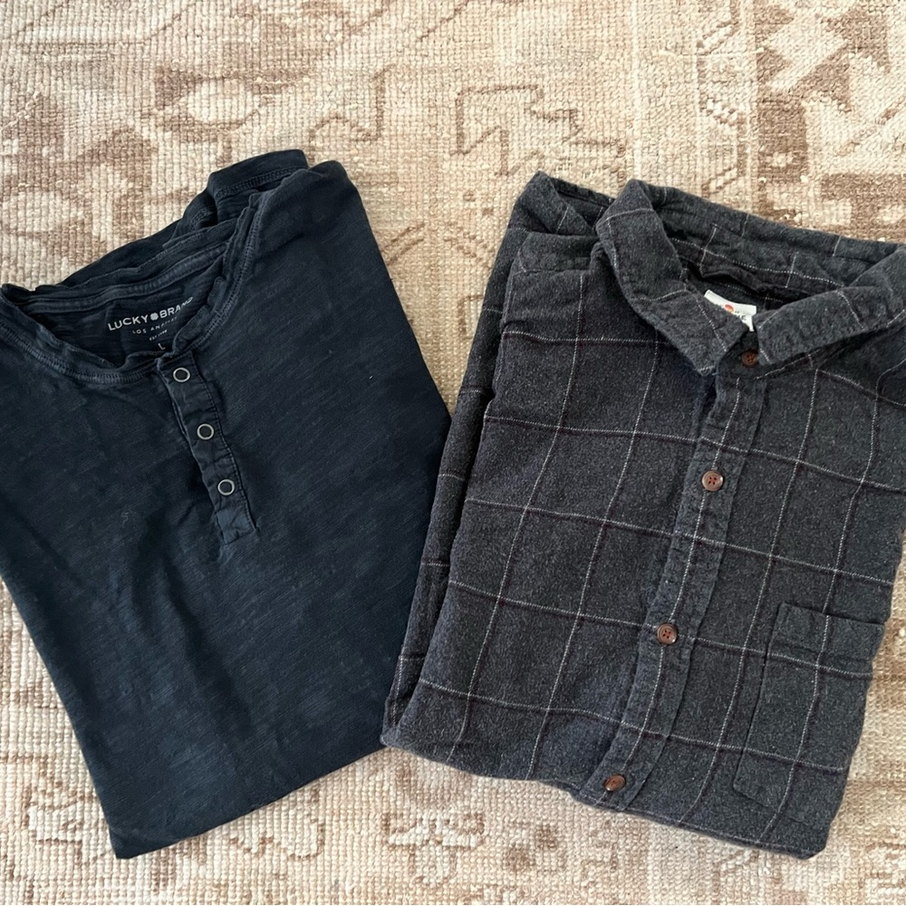 Marine Layer & Lucky brand - Men’s size large